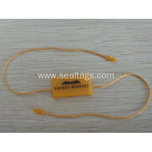 Nylon string tag for clothing